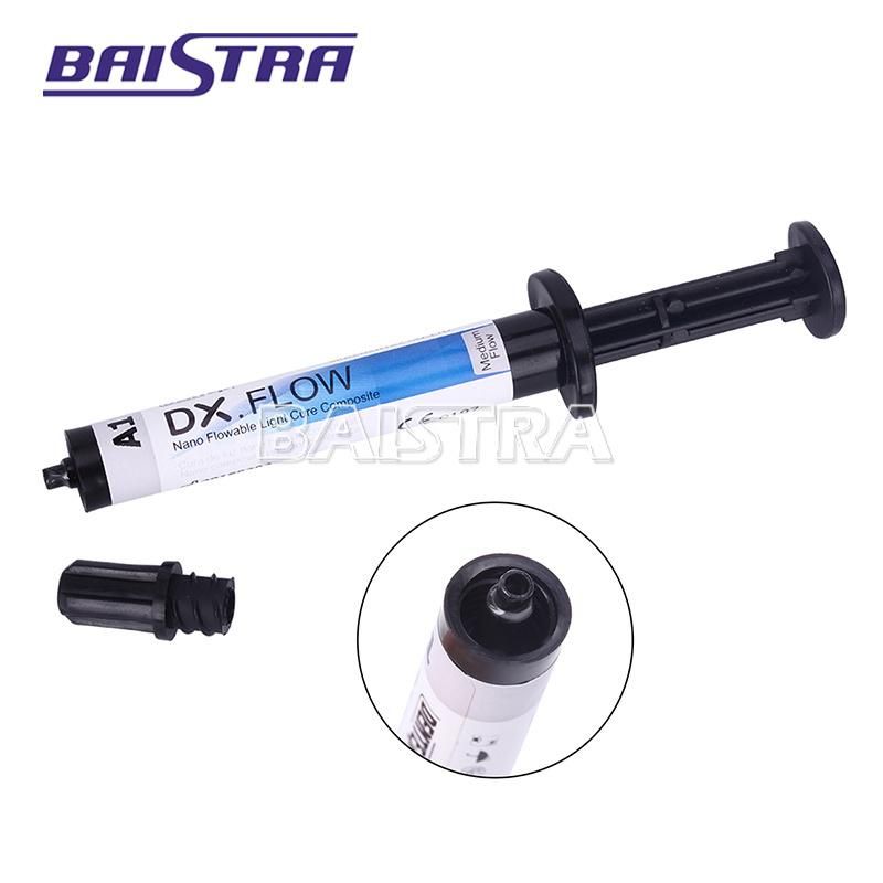 Dental Supply Dentex Nano Hybrid Flowable Dental Light Cure Composite