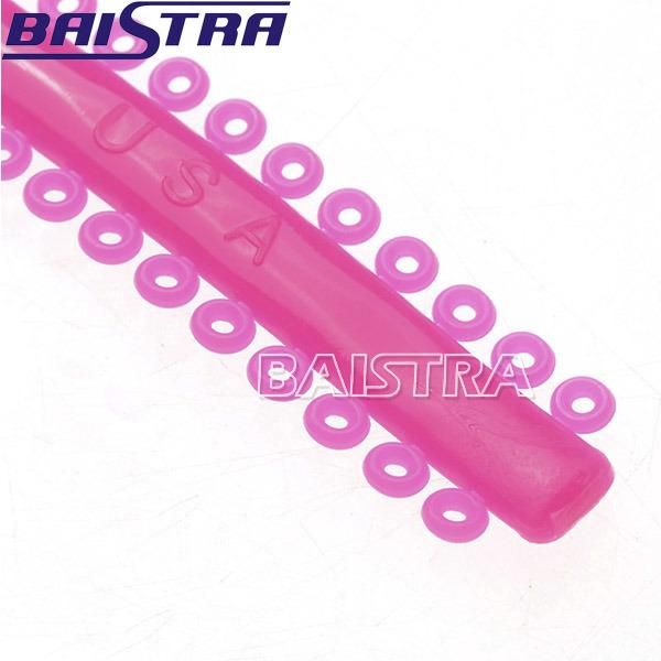 Orthodontic Material Strip Shaped Multi-Colored Dental Ligature Ties