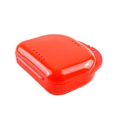 Plastic Denture Box Dental Storage Box for Teeth Keep Denture Storage Case Box