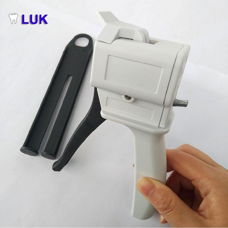 Most Hot Nylon Made 50ml 1: 1/2: 1 Dental Dispenser Gun for Dental Impression