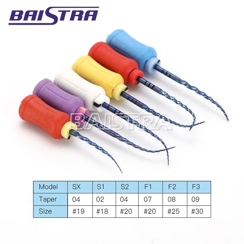 Dental Endodontic Niti Hand Use Heat Activated Rotary File Sx-F3 on Sale