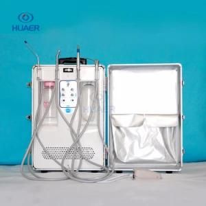 Huaer Portable Dental Unit with Air Compressor