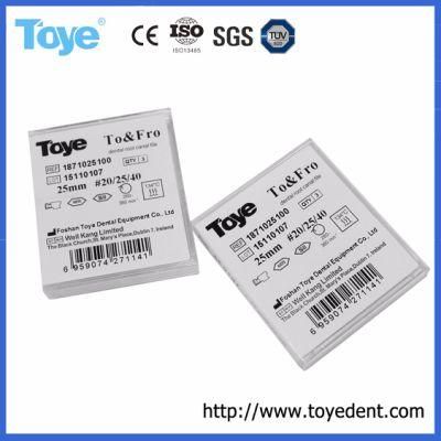 Dental Endo Shaping File Nitinerary Material to&Fro File