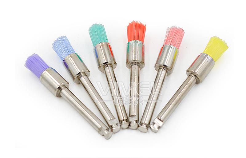 Disposable Rubber Prophy Cup Polish Brush Dental Materials