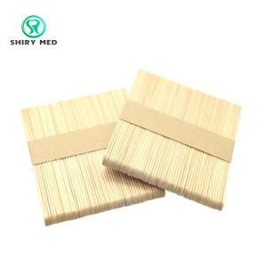 Disposable Wooden Tongue Depressors Blades Spatula for Dental Clinics