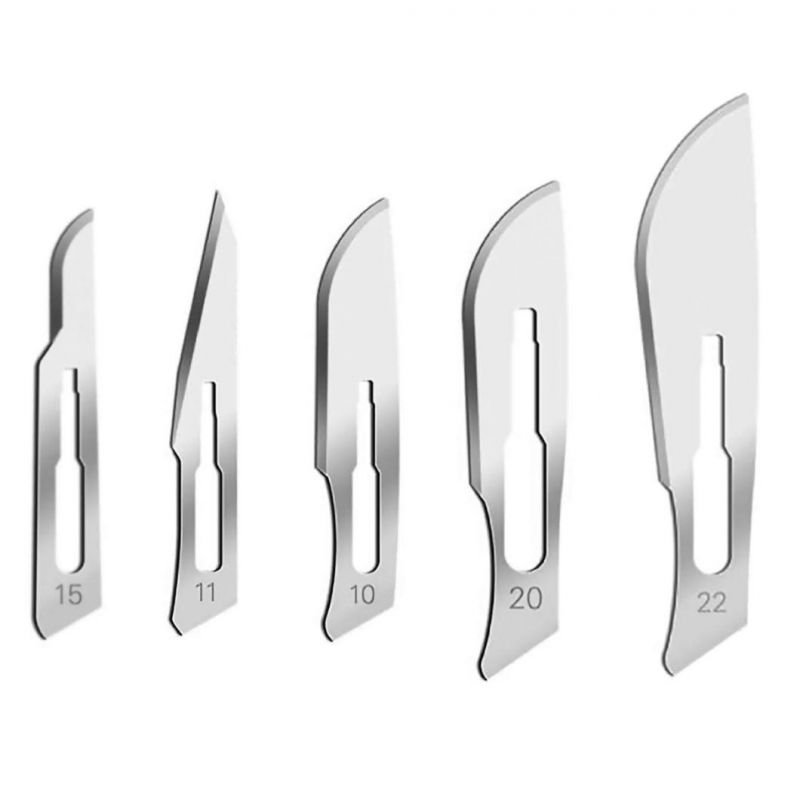 Dental Sterile Single-Use Carbon Steel Surgical Scalpel Blades