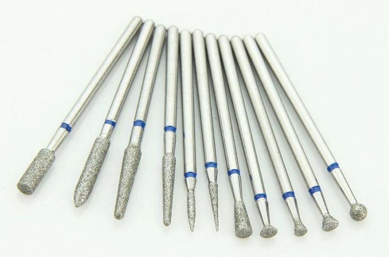 New Uprade Dental Coated Diamond Bur Straight Shaft