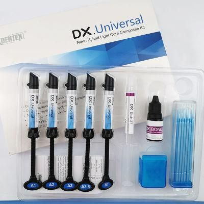 Light Cure Resin Composite Dental Filling Materials Comsumables