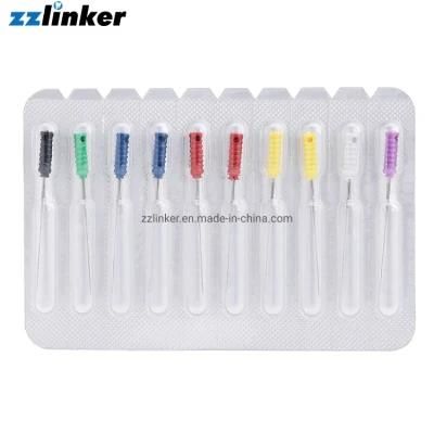 21mm 25mm Dental Supplier Spiro Colorinox Short Barbed Nervbroach Broaches