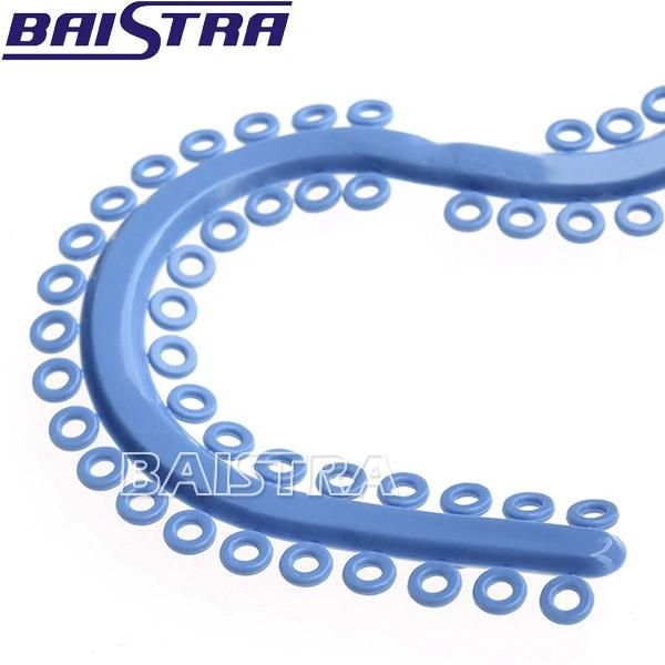 High Grade Blue Color Rubber Dental Elastic Separator for Medical Use