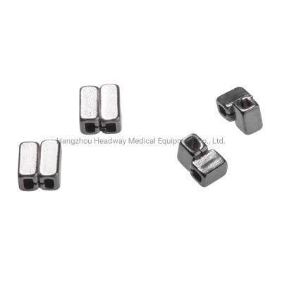 Orthodontic Dental Seal Metal Archwire Stop with CE