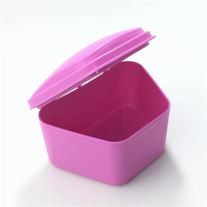 Plastic Teeth Whitening Dental Retainer Mouthguard Box Denture Box