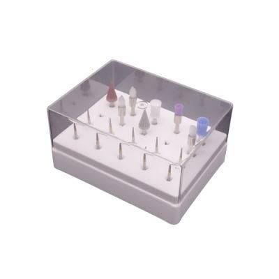 Dental Medical Autoclavable 121&ordm; C Bur Box Anti-Gravity 10 Fg+10ra