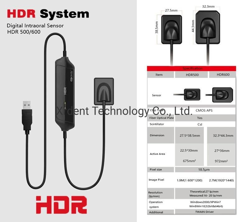 High Quality Handy Hdr 500 Dental X Ray Sensor