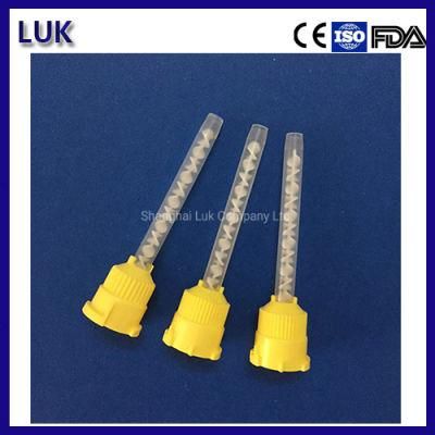 Hot Sale Yellow 4.2mm High Performance Dental Mixing Tip (MT-01)