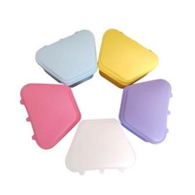 Colorful Plastic Denture Box Large Size Denture Box