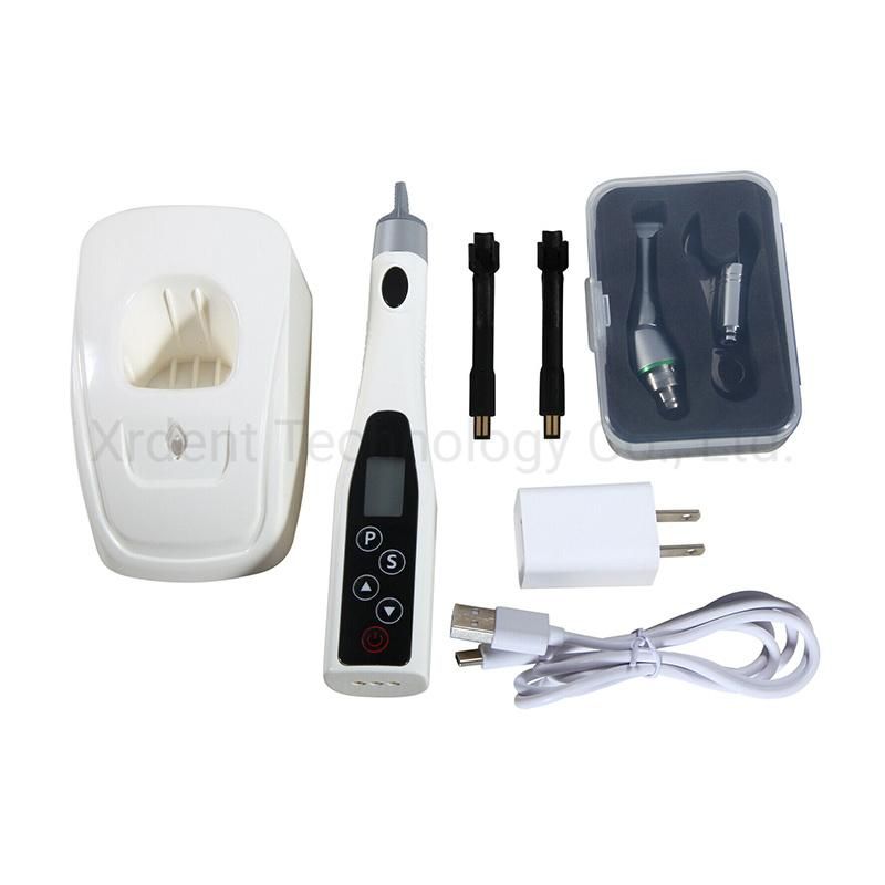 Wireless Dental Endo Motor with LED Light and Contra Angel