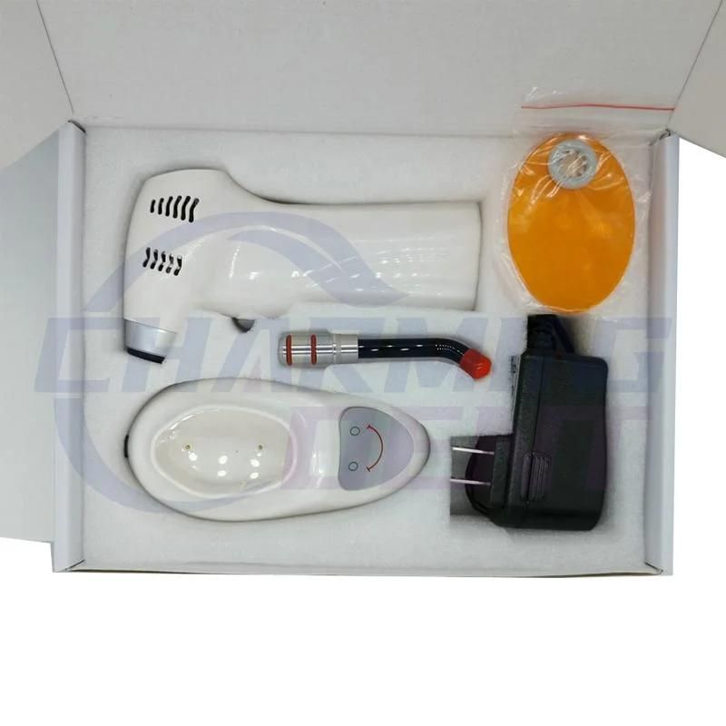 Dental Equipment Wireless LED Curing Light Lamp / Gun Style Dental Curing LED Orthodontic Light for Composite Resin Materials