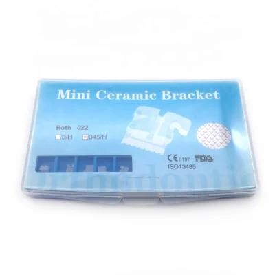 Dental Supply Orthodontic Consumable Material Ceramic Metal Bracket