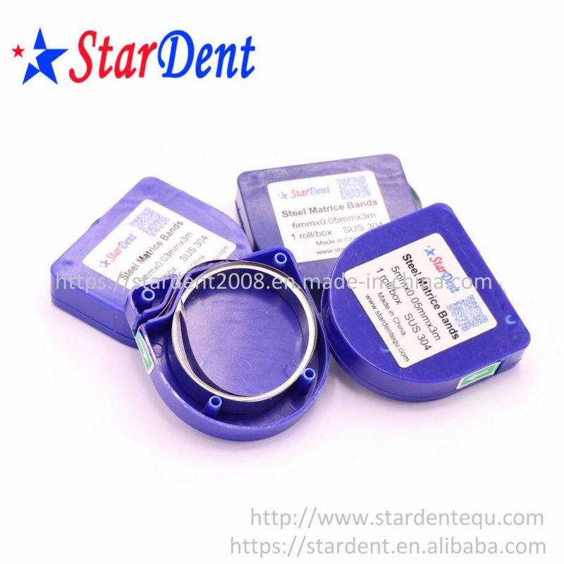 Dental Matrix Roll Bands Steel Matrice Bands of Lab Hospital Medical Surgical Diagnostic Dentist Clinic Equipment