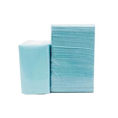 3ply Poly/Tissue Paper Towel Dental Disposable Sheet Baberos Dentales for Patients