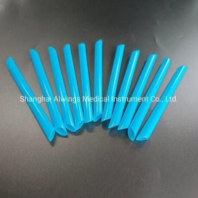 Blue Color Dental Disposable Evacuator of Dental Products Dental Supplying