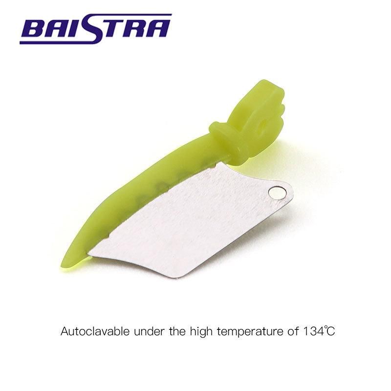 Dental Plastic Wedge Knife with Dental Stainless Steel Matrix