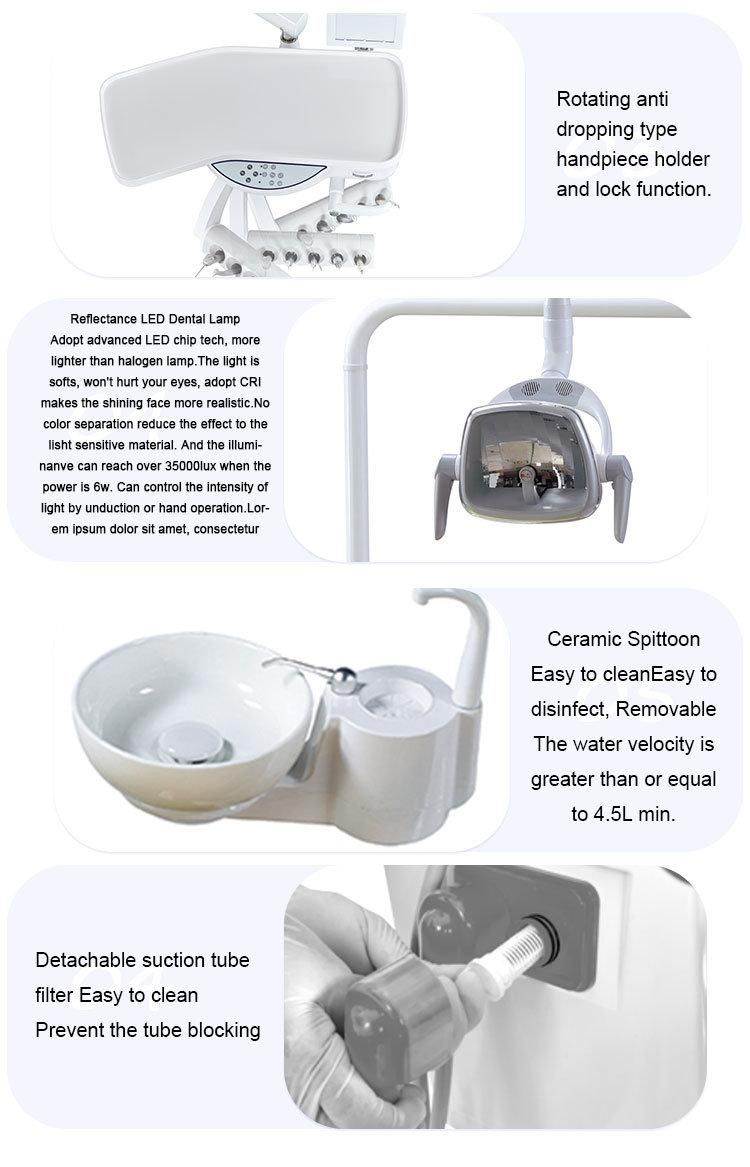 CE Approved Best Selling Dental Chair Unit for Health Care