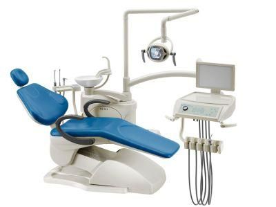 New Design with 9 Memory Programs Dental Chair Unit Intelligent Dental Chairs (KJ-915)