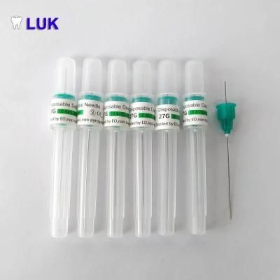 Medical Supply Best Quality Sterilized Dental Anesthesia Needle 27g