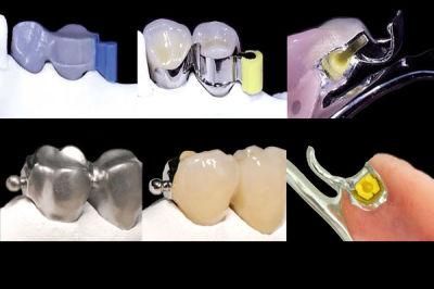 Preci-Vertix Dental Attachments with Metal Cast Partials From China Dental Lab