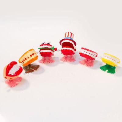 Wind up Chattering Fake Children Teeth Toy for Clinic