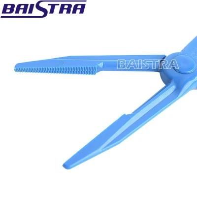 Blue Color Dental Plastic Haemostatic Forceps/ Medical Surgical Instruments