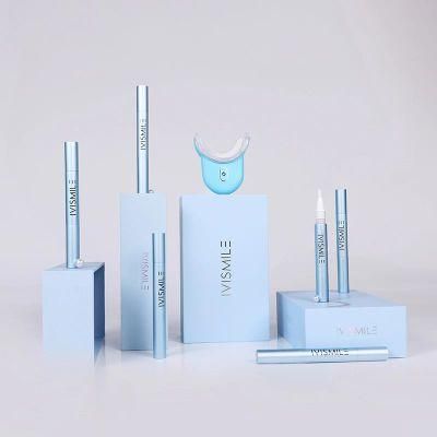 Ivismile Oral Care Pap Gel Whiten Tooth Cold Blue 32 LED Light Teeth Whitening Machine Home Teeth Whitening Kit