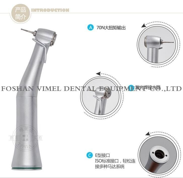 20: 1 Dental Implant Contra Angle Low Speed Handpiece