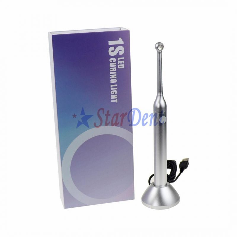 Dental 1s Iled Curing Light Aluminium Wireless LED Cure Light