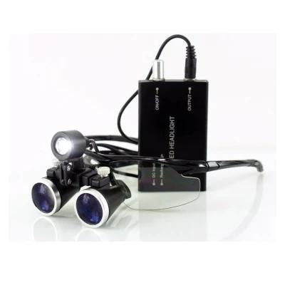 Dental Factory Supply LED Light Headlight Dental Loupe Glass Magnifier