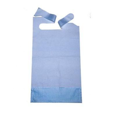 2 Ply Disposable Dental Apron Waterproof Tattoo Bib for Adult