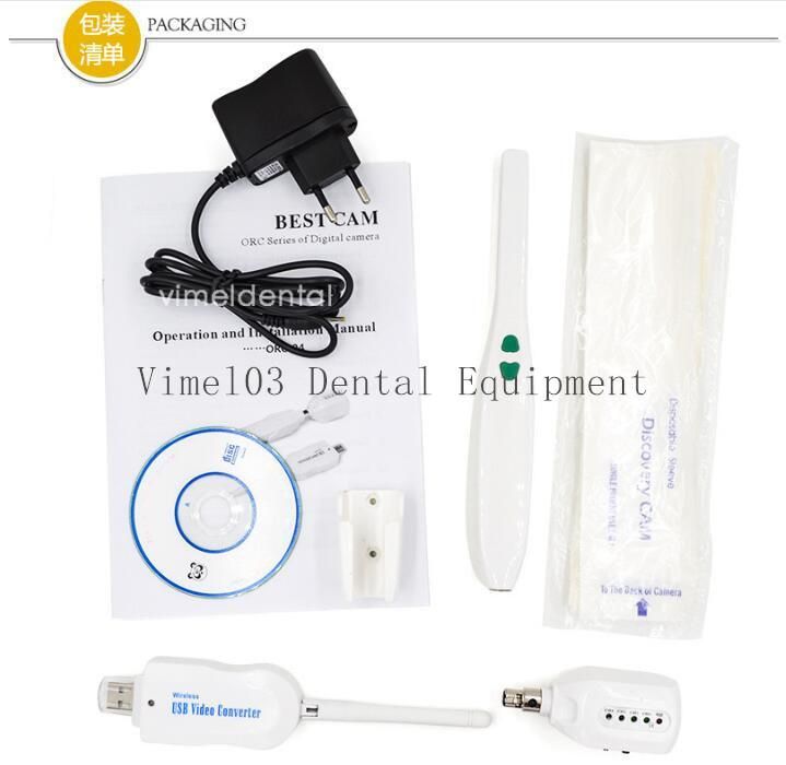 Dental Wireless Intra Oral Camera USB 4mega Pixels Sony 1/4CCD