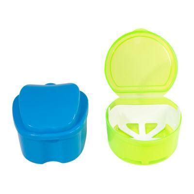 Dental Crown False Tooth Storage Dental Aligner Cleaning Denture Box