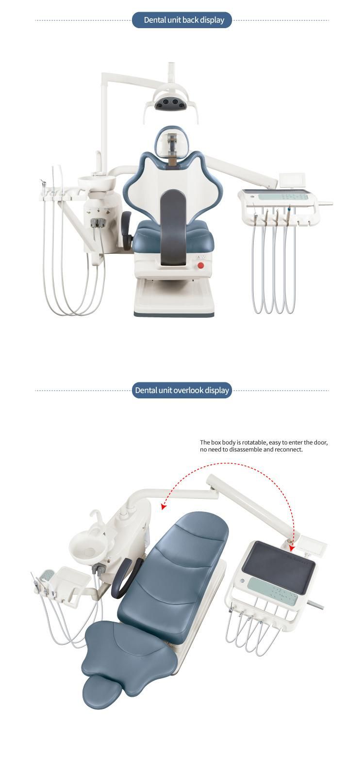 Left Hand Dental Unit with LED Sensor Light