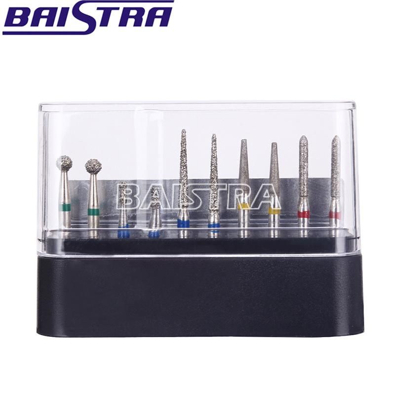 Wholesale Dental Instruments Drill Burs Dental Diamond Burs for High Speed Handpiece