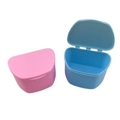 Oral Health Denture Dental Retainer Orthodontic Brace Storage Box