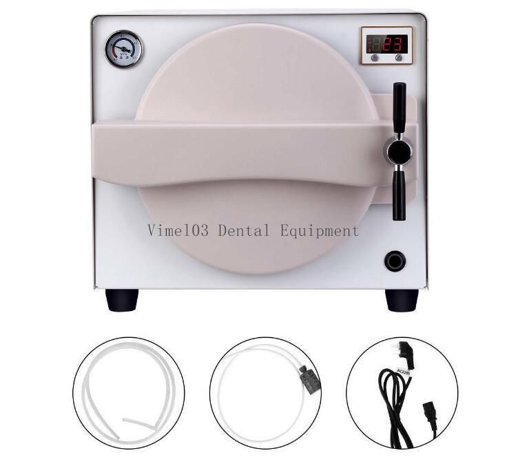 18L Dental Autoclave Steam Sterilizer Medical Sterilization Dental Lab Equipment