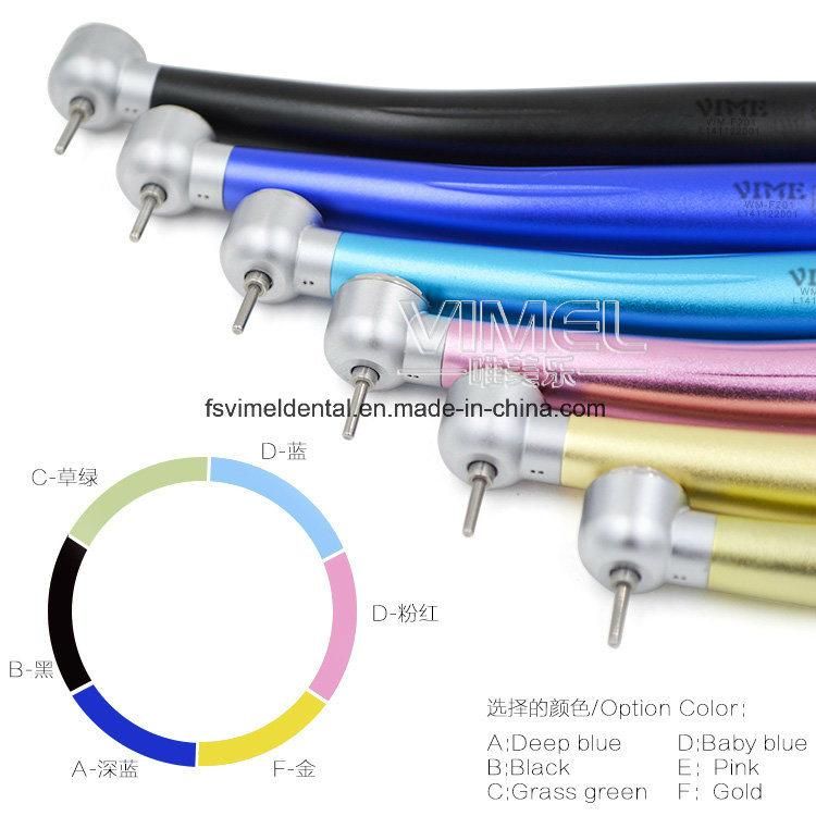 Dental Products Turbine Handpiece Color with Ce