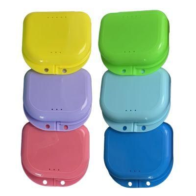 Factory Directly Logo Printing Dental Denture Mouthguard Retainer Storage Case