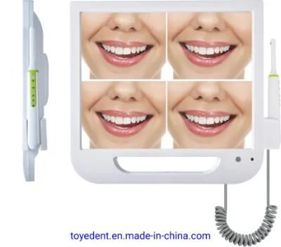 New Arrival Wireless Intraoral Dental Camera Dental Equipment Monitor 17 Inch