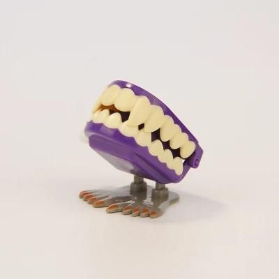 Funny Halloween Custom Chatter Teeth Wind up Toy for Kids