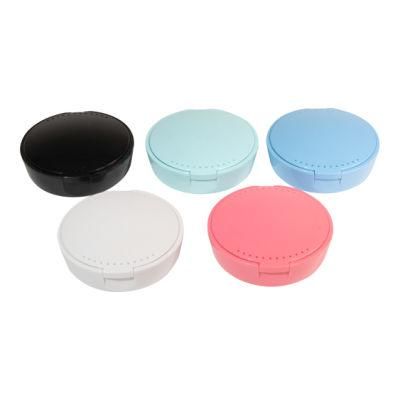 Portable Colorful Orthodontic Dental Crown Mouthguard Retainer Box