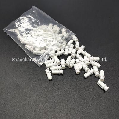 White Plastic Materials Caps for Medical Disposable Syringes